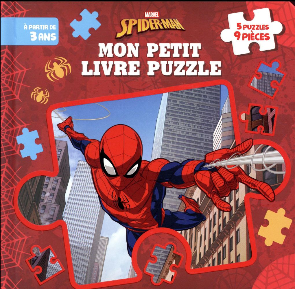 Mon petit livre puzzle. Spider-man