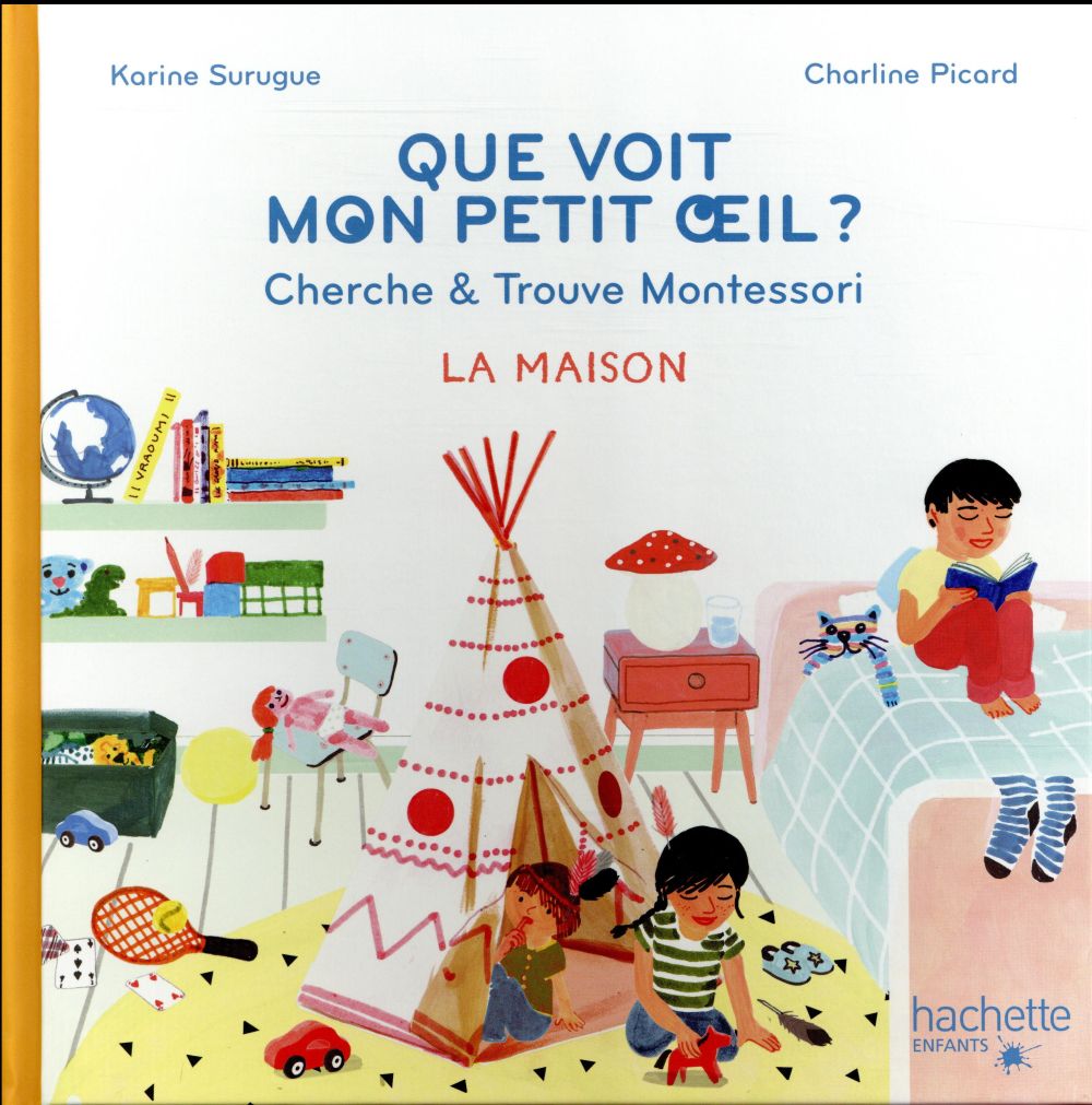 Que voit mon petit oeil ? Cherche & trouve Montessori - La maison