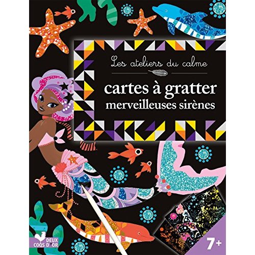 Cartes à gratter Merveilleuses sirènes