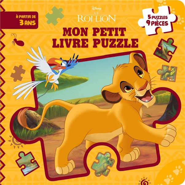 Le roi Lion, mon petit livre puzzle