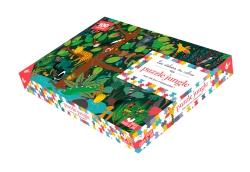 PUZZLE JUNGLE - 100 PIECES ET DES JEUX D'OBSERVATION