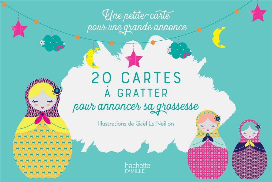 20 cartes à gratter pour annoncer une grossesse à vos proches
