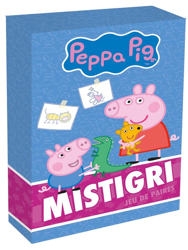 PEPPA PIG-BOITE DE CARTES N 2 -MISTIGRI
