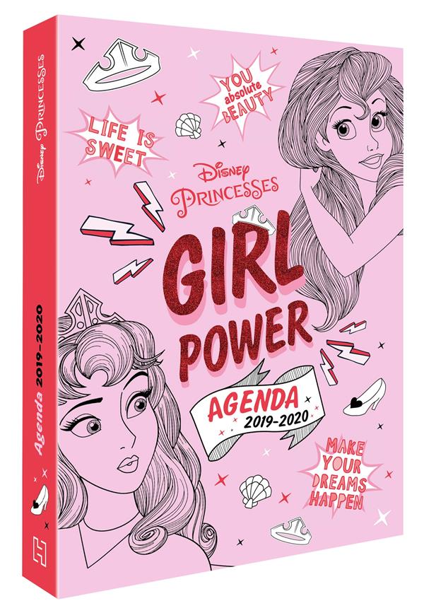 Agenda Girl Power Disney Princesses. Edition 2019-2020