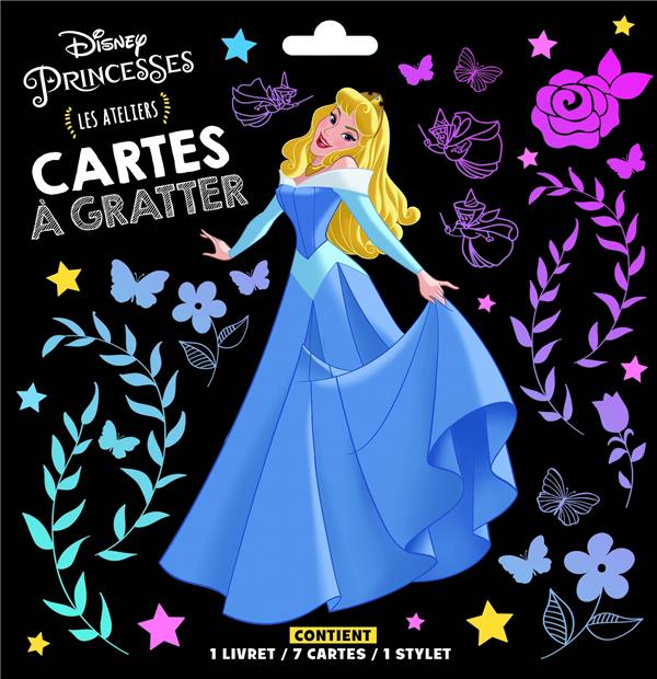 Cartes à gratter Disney princesses. Les ateliers