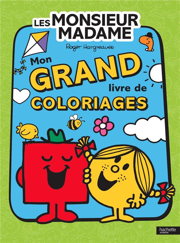 Mon grand livre de coloriages