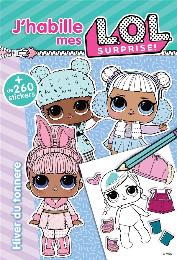 Hiver du tonnerre. Avec de 260 stickers