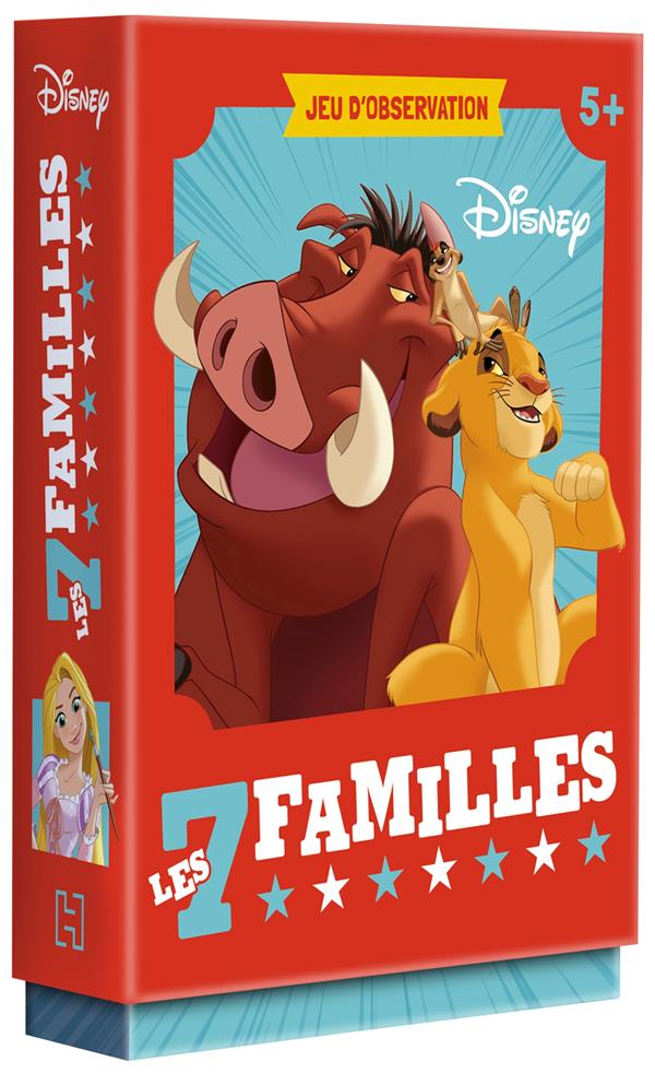 DISNEY CLASSIQUES - JEU DE CARTES - 7 FAMILLES