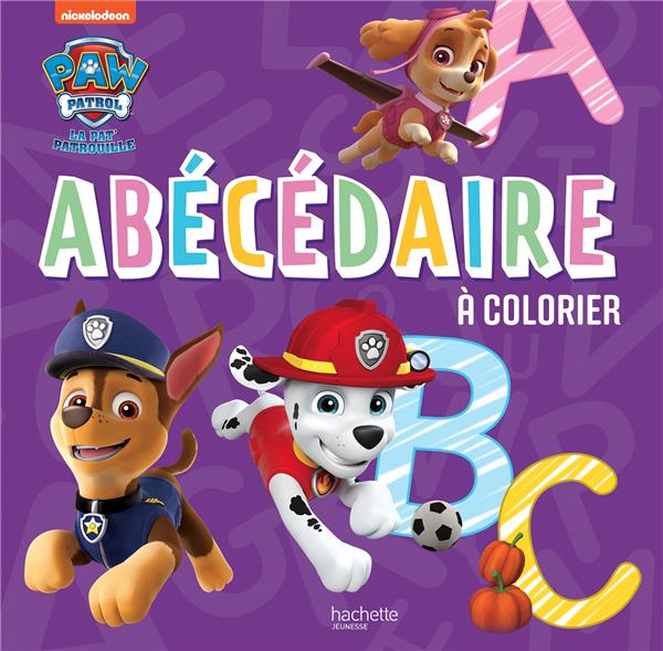 Abécédaire à colorier Pat' Patrouille