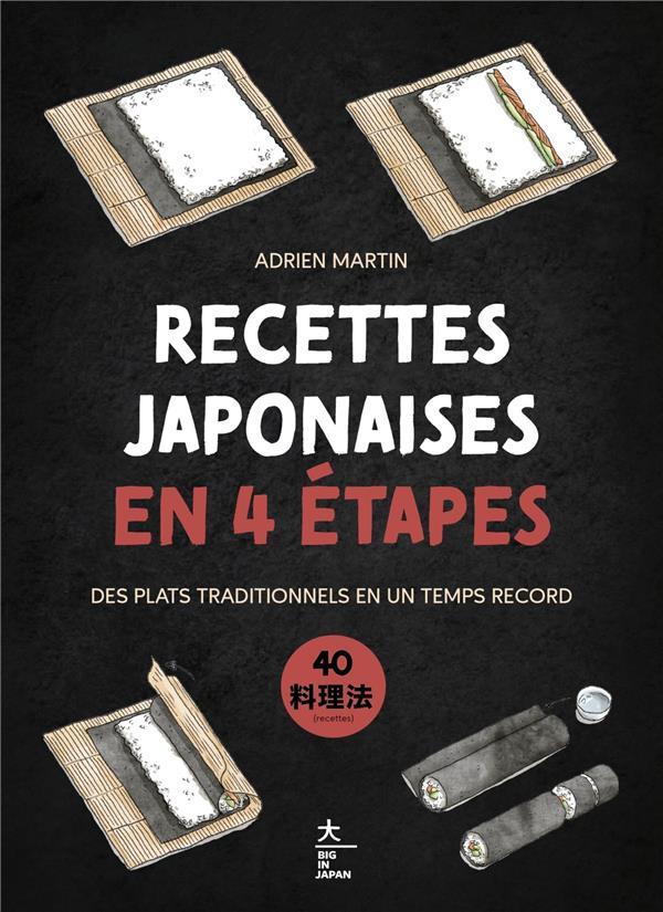 Recettes japonaises en 4 étapes. Des plats traditionnels en un temps record