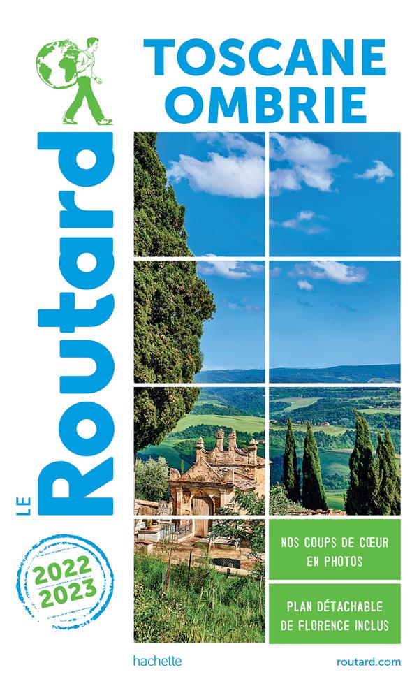 Toscane, Ombrie. Edition 2022-2023. Avec 1 Plan détachable