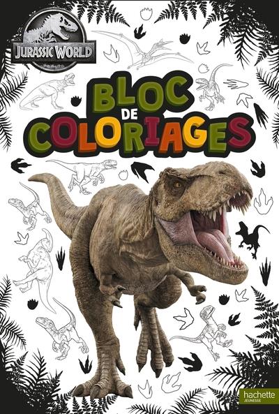 Bloc de coloriages Jurassic World