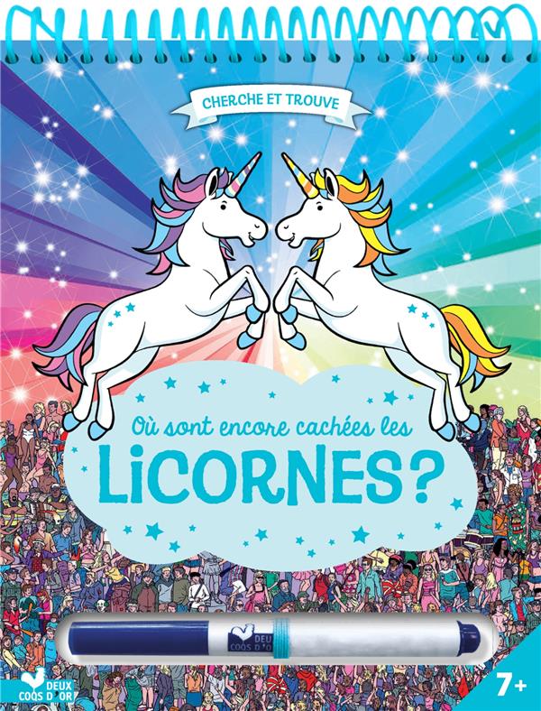 Où sont encore cachées les licornes ? Avec un feutre effaçable