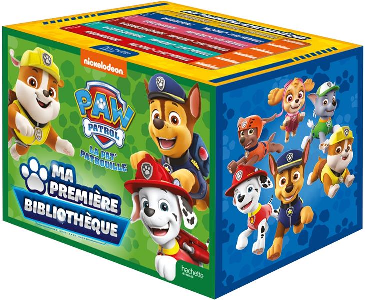 Ma Première Bibliothèque Paw Patrol - La Pat' Patrouille. Coffret en 6 volumes : Un tableau royal !