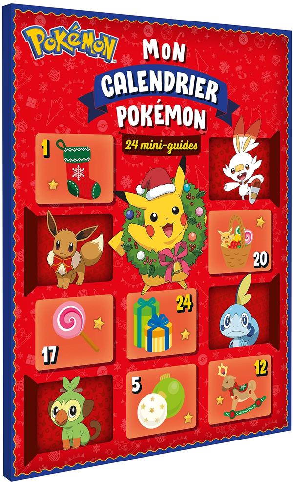 Mon calendrier Pokémon. 24 mini-guides, Edition 2022