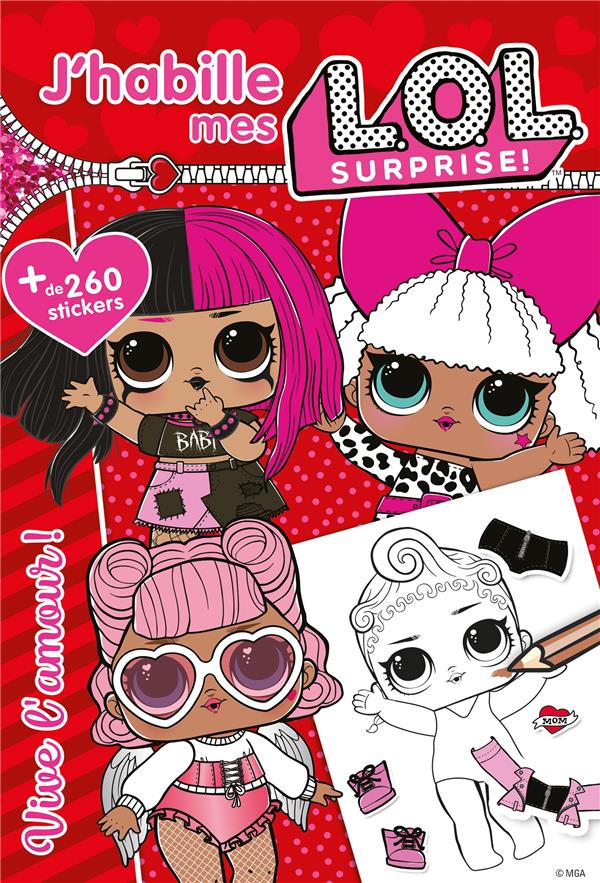 Vive l'amour ! Avec plus de 260 stickers