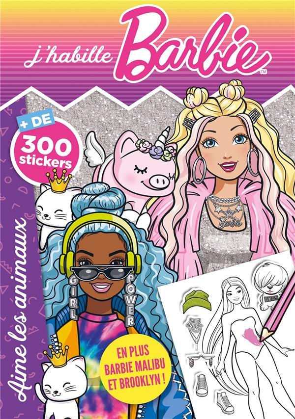 Barbie aime les animaux. de 300 stickers