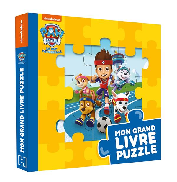 Mon grand livre puzzle Pat' Patrouille