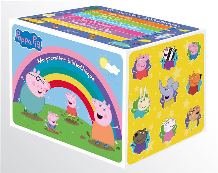 Ma première bibliothèque Peppa Pig. Coffret en 6 volumes : La fête des dinosaures ; Un week-end au f