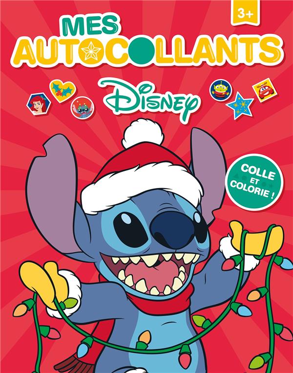 Mes autocollants Disney. Colle et colorie !