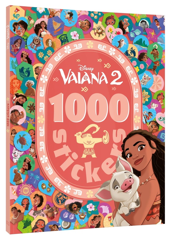 1000 stickers Vaiana 2