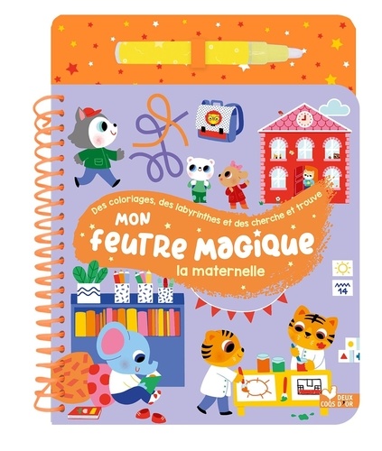 Mon feutre magique La maternelle. Avec feutre à réservoir d'eau