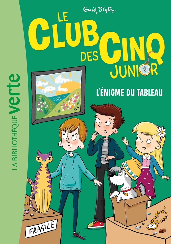 Le Club des Cinq Junior Tome 17 : L'énigme du tableau
