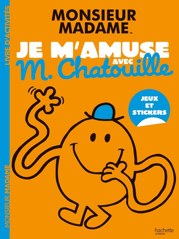 Je m'amuse avec M. Chatouille. Jeux et stickers