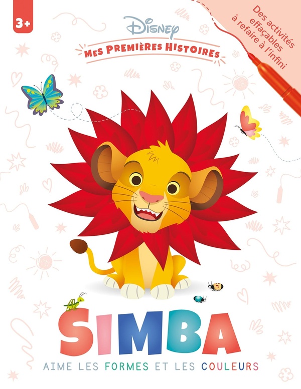 Simba aime les formes et les couleurs. Cahier d'activités