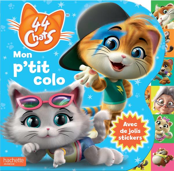 Mon p'tit colo 44 Chats. Avec de jolis stickers
