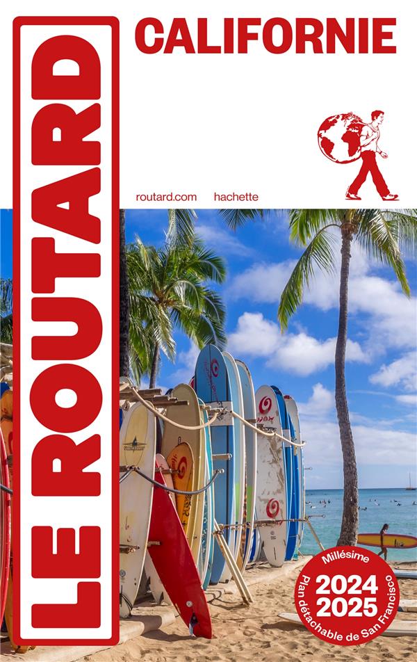 Californie. Edition 2024-2025. Avec 1 Plan détachable