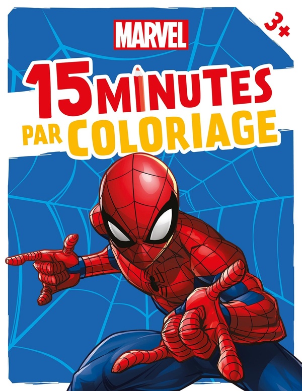 15 minutes par coloriage Marvel