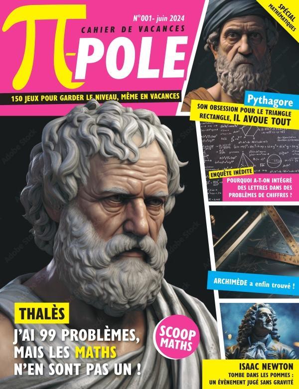 Cahier de vacances (Pi)-Pole N°1, juin 2024. 120 jeux pour garder le niveau, même en vacances