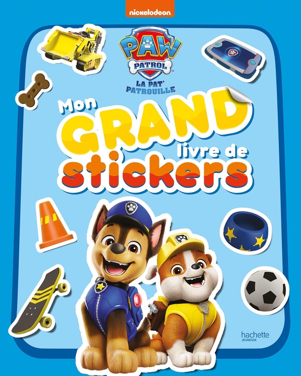 Mon grand livre de stickers La Pat' Patrouille