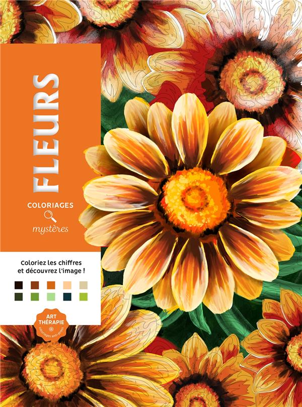 Fleurs. Coloriages Mystères