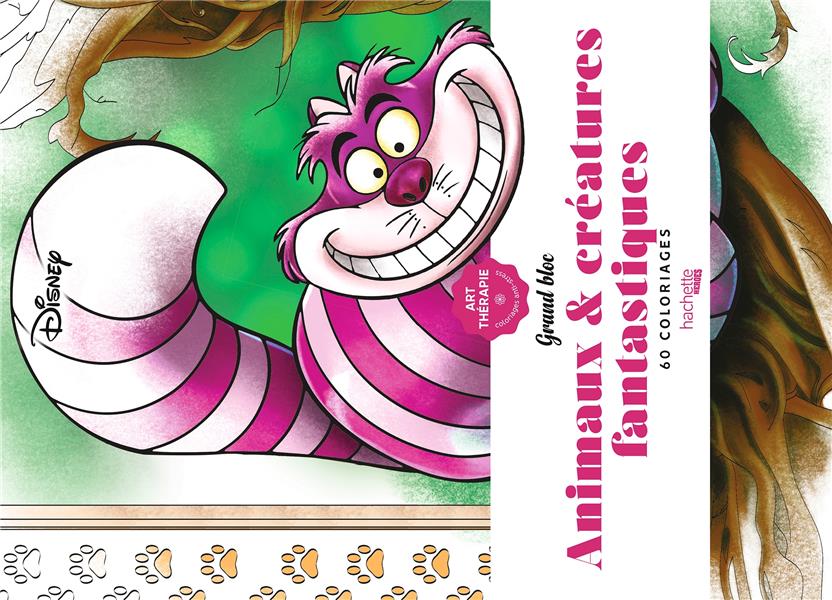 Animaux & créatures fantastiques. 60 coloriages anti-stress