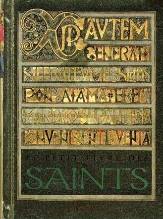 Le petit livre des saints