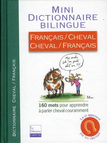 Mini Dictionnaire bilingue. Français/Cheval et Cheval/Français