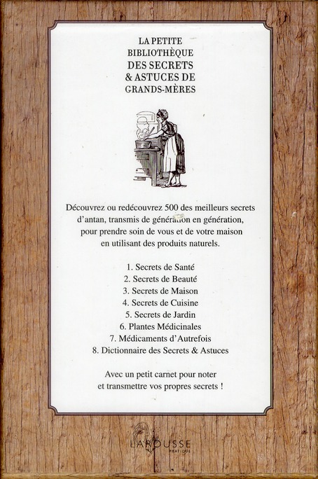La petite bibliothèque des secrets & astuces de grands-mères. 8 volumes