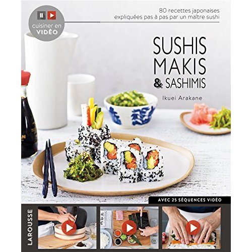Sushis, makis et sashimis. 25 séquences vidéo
