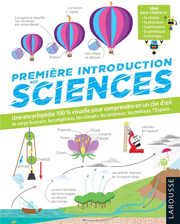Première introduction aux sciences. Une encyclopédie 100% visuel pour comprendre en un clin d'oeil