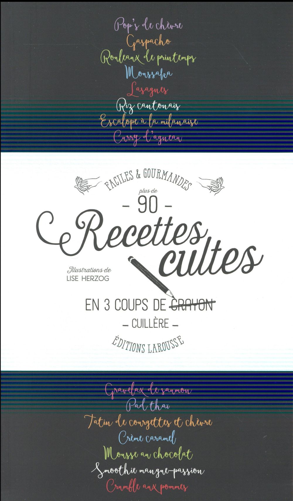Plus de 90 recettes cultes en 3 coups de cuillère. Faciles & gourmandes
