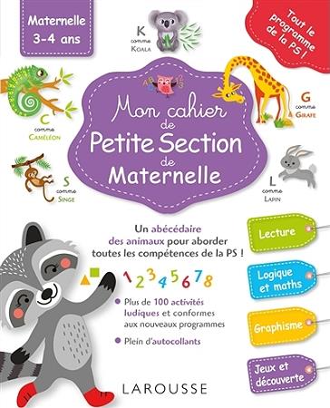 Mon cahier de Petite Section de Maternelle