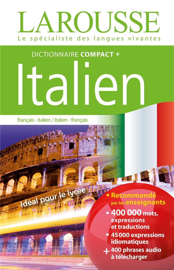 Dictionnaire Compact Français-Italien/Italien-Français
