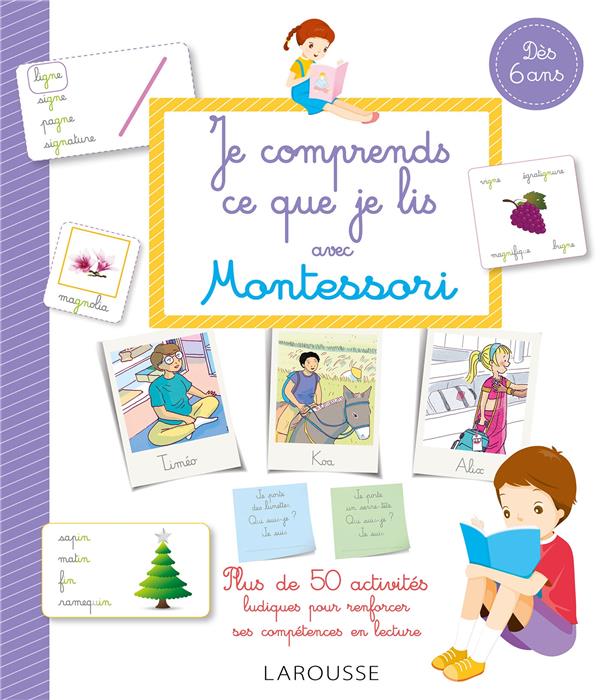 Je comprends ce que je lis avec Montessori