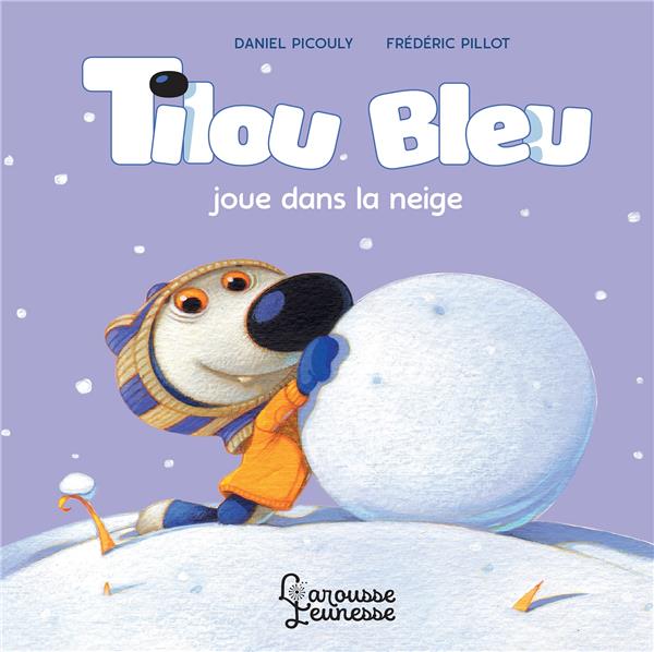 Tilou bleu : Tilou bleu joue dans la neige
