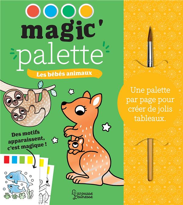 Les bébés animaux. Avec un pinceau