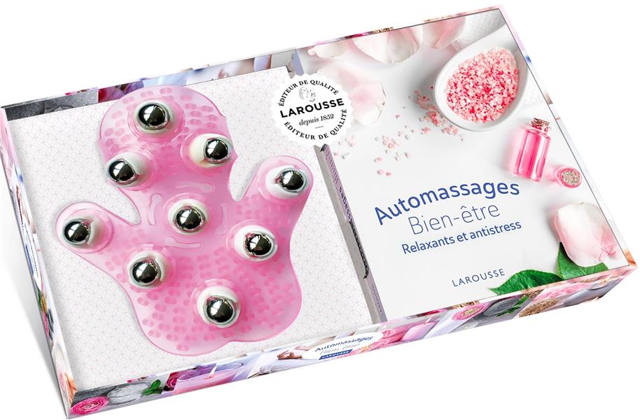 Coffret Automassages bien-être. Relaxants et antistress