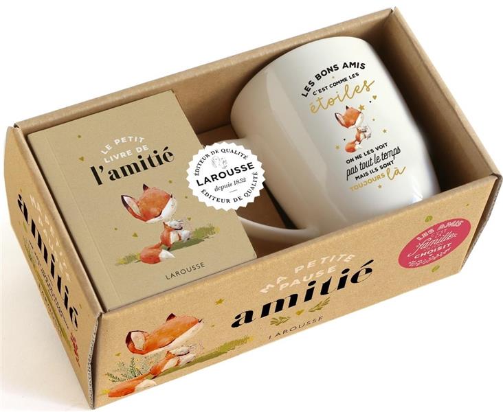 Coffret Ma petite pause amitié. Avec un joli mug en céramique