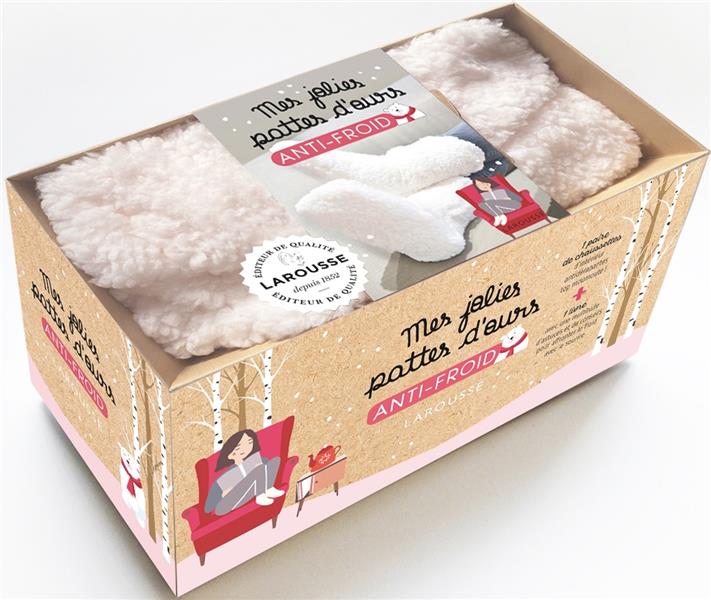 Mes jolies pattes d'ours anti-froid. Avec 1 paire de chaussettes